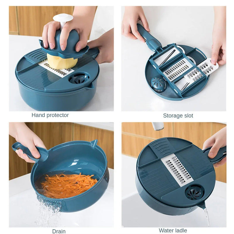 Multifunction Vegetable Slicer & Cutter