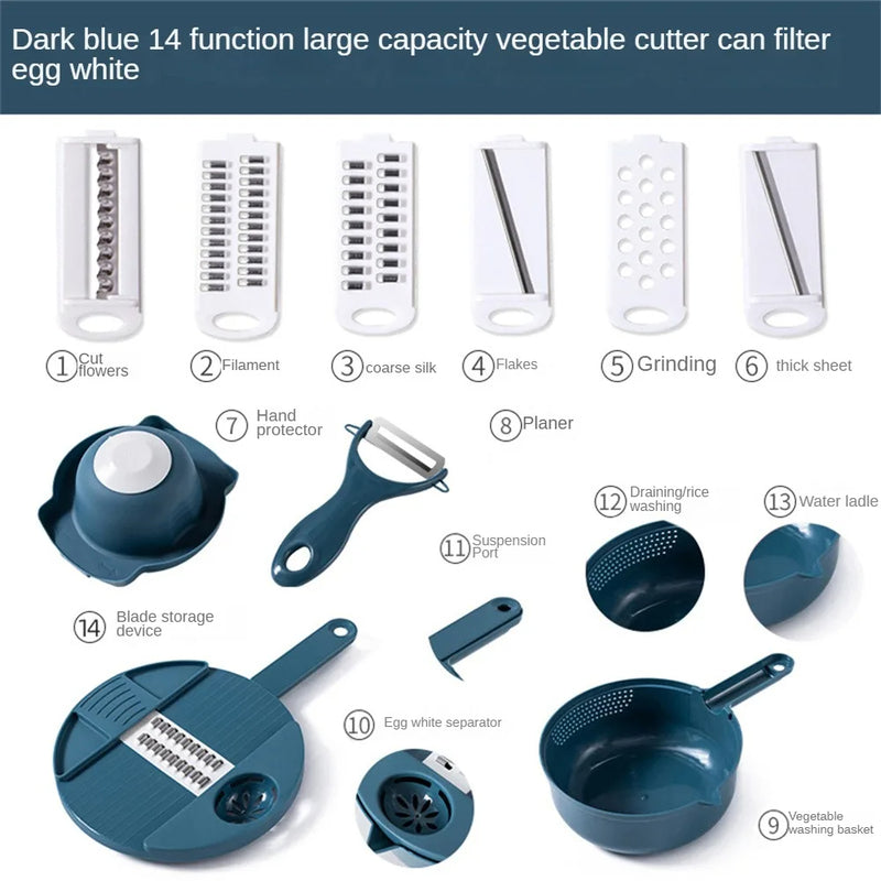Multifunction Vegetable Slicer & Cutter