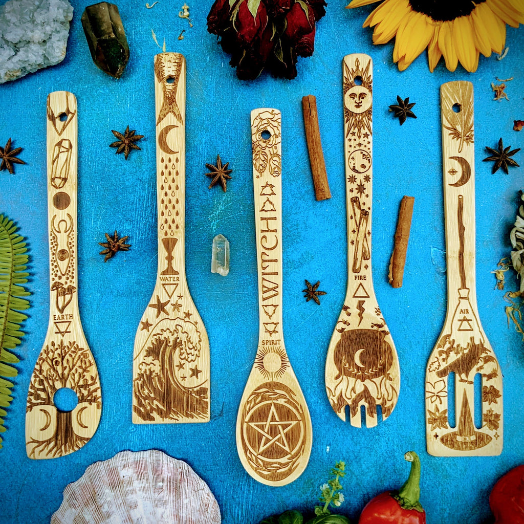 5 Elements Bamboo Kitchen Utensil Set